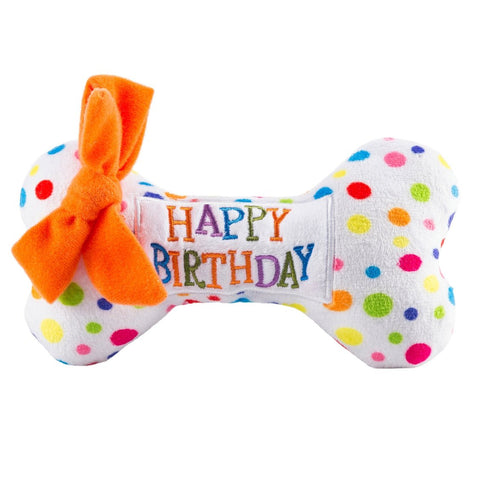 Image of Happy Birthday Pet Squeaker Toy Gift Set