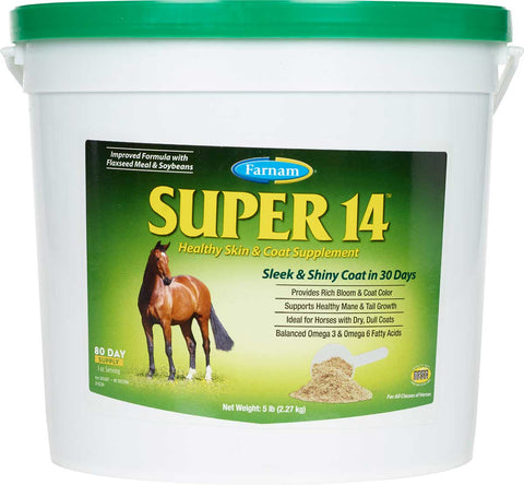 Image of Super 14 Healthy Skin and Coat Supplement for Horses