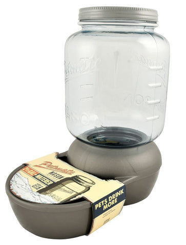 Image of Petmate Mason Replendish Waterer- BPA Free Plastic