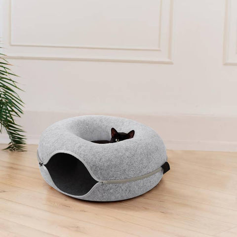 Image of Calming Anti Anxiety Cave Bed For Cats