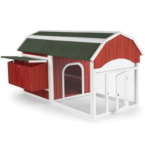 Image of Prevue Pet Products Red Barn Chicken Coop