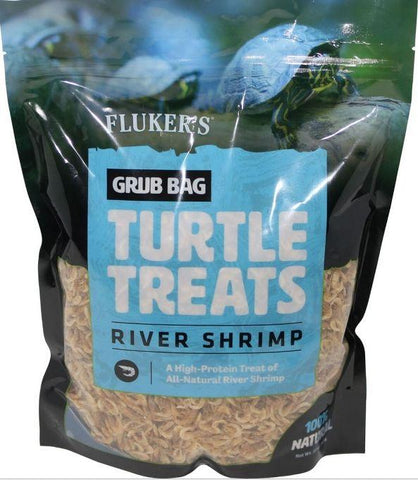 Image of Flukers Grub Bag Turtle Treat - River Shrimp
