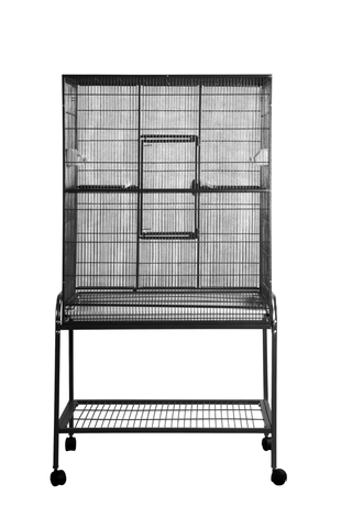 Image of 32"x21"x63" Flight Cage & Stand