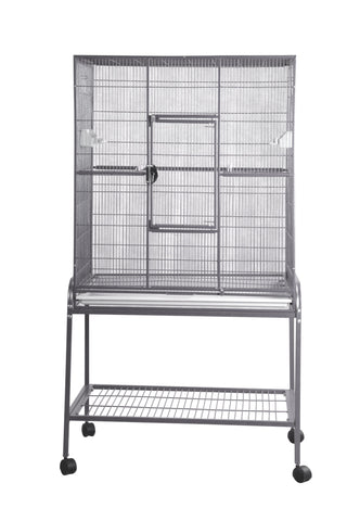 Image of 32"x21"x63" Flight Cage & Stand