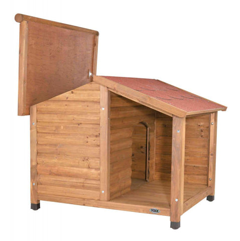 Image of Trixie Pet Natura Lodge Dog House Brown