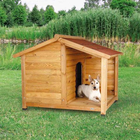 Image of Trixie Pet Natura Lodge Dog House Brown