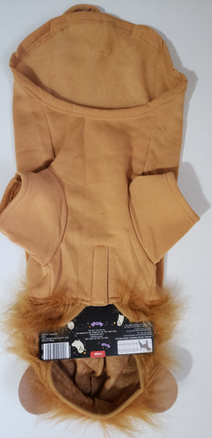 Image of Courageous Lion Hoody Pet Costume