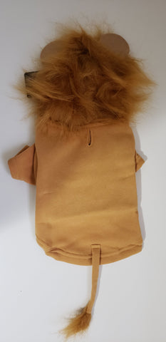 Image of Courageous Lion Hoody Pet Costume