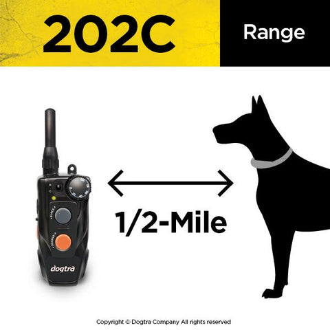 Image of Dogtra 202C Two Dog Remote Dog Training Collar
