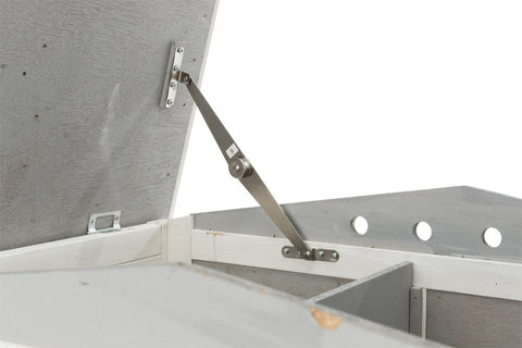 Image of Trixie Natura Insulated Rabbit Hutch Peaked Roof and Run XS