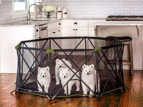 Image of Carlson 8-Panel Portable Pet Pen