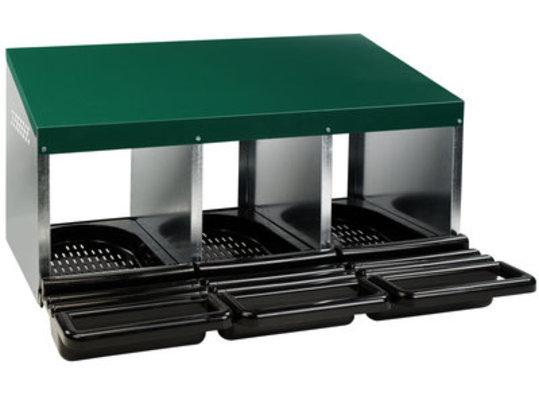 Gaun 3 Compartment Laying Nest Box