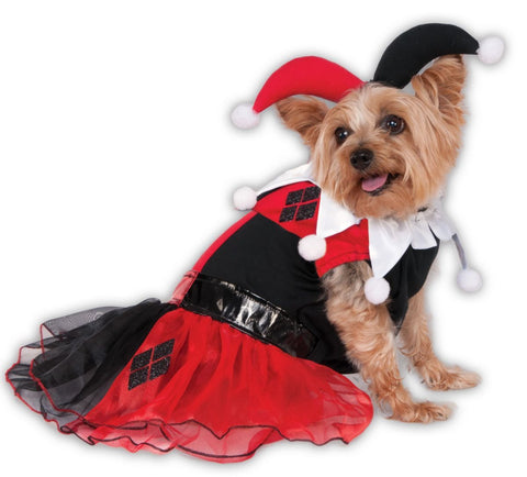 Image of Rubie's Costume Company DC Comics Officially Licensed Harley Quinn Pet Costume