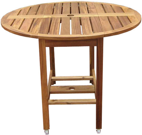 Image of Merry Pet Acacia Folding Dining
