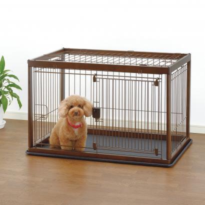 Image of Richell Wooden Pet Crate