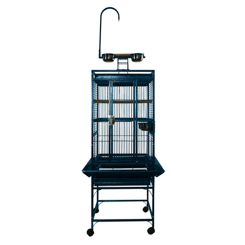 Image of 18 X 18 X 54 PLAYTOP BIRD CAGE 5/8" BAR SPACING