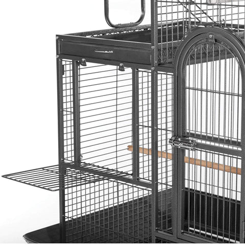 Image of Prevue Pet Deluxe Parrot Bird Cage With Playtop