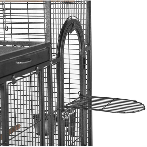 Image of Prevue Pet Deluxe Parrot Bird Cage With Playtop