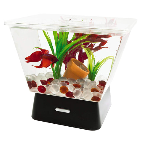Image of Tetra Betta Tank with LED Base Lighting- 1 Gallon