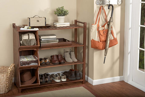Image of Merry Pet 4-Tier Outdoor Shoe Rack Cubby