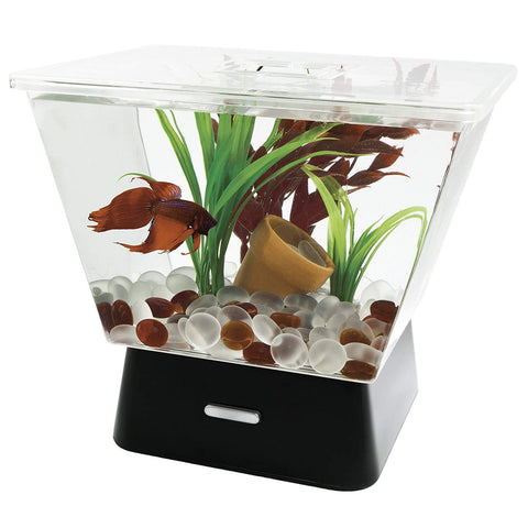 Image of Tetra Betta Tank with LED Base Lighting- 1 Gallon