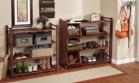 Image of Merry Pet 4-Tier Outdoor Shoe Rack Cubby