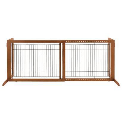Richell Freestanding Pet Gate HL For Medium Dogs 39.4" to 70.9" Wide