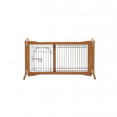 Image of Richell Pet Sitter Freestanding Gate Plus For Dogs Up to 17 lbs