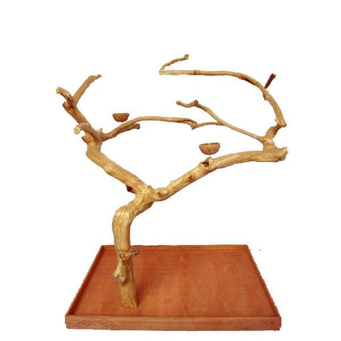 Image of A&E Cages Java Wood Tree Floor Stand