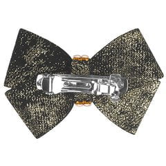 Image of Susan Lanci Designs Black Glitzerati Nouveau Bow Hair Bowi