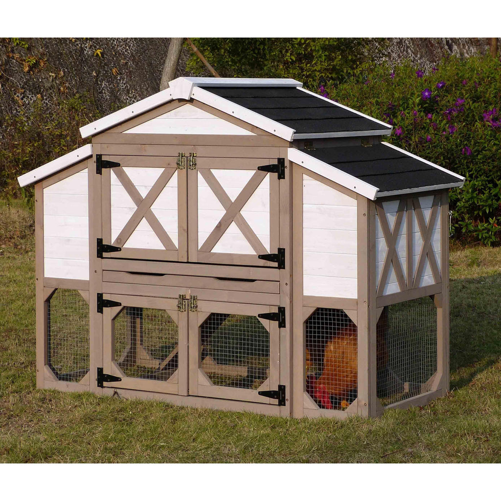 Merry Products & Garden 4-Door Country Style Chicken Coop