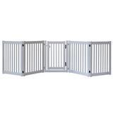 Image of 32 inch Highlander Series Solid Wood Pet Gate- Amish Handcrafted Wood