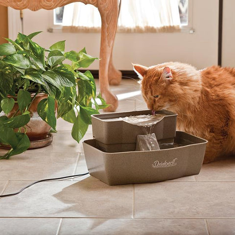 Image of DrinkWell Multi-Tier Plastic Fountain- 100 oz., BPA-free plastic