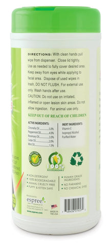 Image of Espree Flea & Tick Wipes- 50 Wipes
