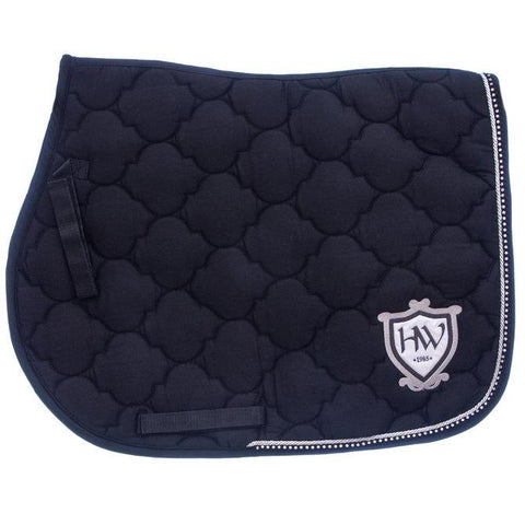 Image of Rambo Diamante Show Jumping Saddle Pad