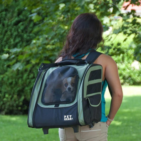 Image of Pet Gear I-GO Plus Traveler Pet Carrier, Pet Backpack, Pet Car Seat/Booster