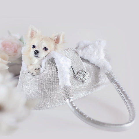 Image of Limited Edition Luxury Imperial Crystal Dog Carrier