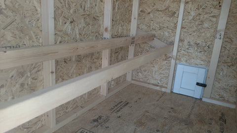Image of OverEZ Amish Large Chicken Coops - Up to 15 Chickens