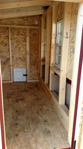 Image of OverEZ Amish Large Chicken Coops - Up to 15 Chickens