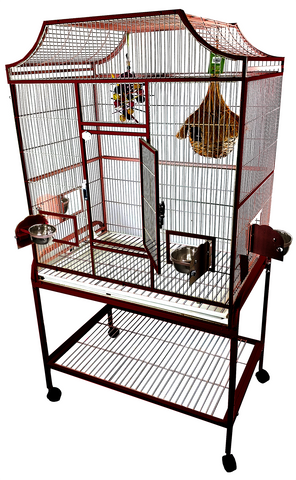 Image of Elegant Style Flight Bird Cage with Stand