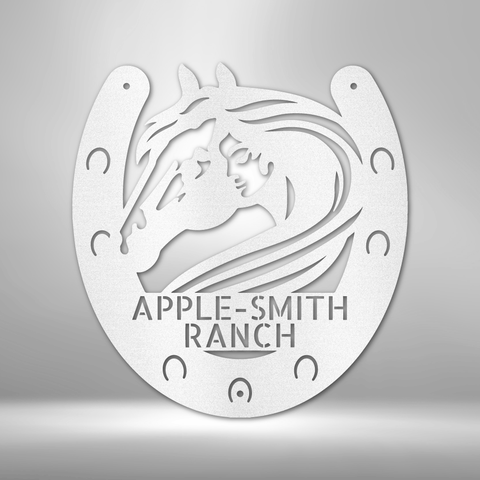 Image of Custom Home Owner Monogram - Steel Sign- Gifts For Him/Her/Mom/Dad For Garden, Home, Backyard