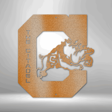 Image of Custom Citadel Mulldog - Steel Sign- Gifts For Him/Her/Mom/Dad For Garden, Home, Backyard