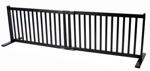 Image of 20" Kensington Series Freestanding Solid Wood Pet Gate- Amish Handcrafted Wood
