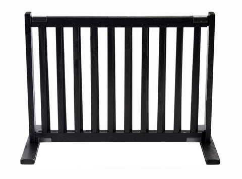 Image of 20" Kensington Series Freestanding Solid Wood Pet Gate- Amish Handcrafted Wood