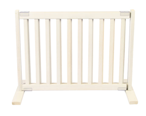 Image of 20" Kensington Series Freestanding Solid Wood Pet Gate- Amish Handcrafted Wood
