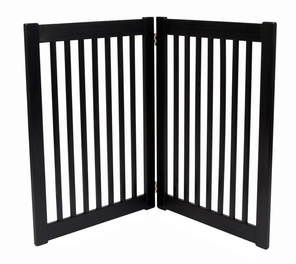 32 inch Highlander Series Solid Wood Pet Gate- Amish Handcrafted Wood
