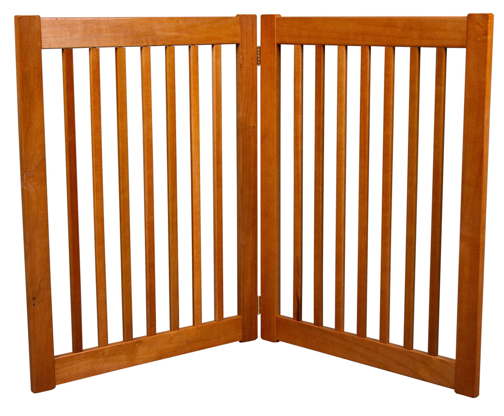 32 inch Highlander Series Solid Wood Pet Gate- Amish Handcrafted Wood