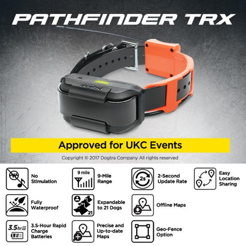 Image of Dogtra Pathfinder TRX GPS Tracking System ONLY- 1 Dog