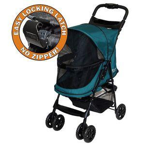Image of Pet Gear Happy Trails NO ZIP Pet Stroller