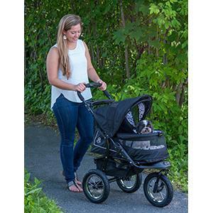 Image of Pet Gear Single And Multiple Pet Stroller- NV NO-ZIP Stroller